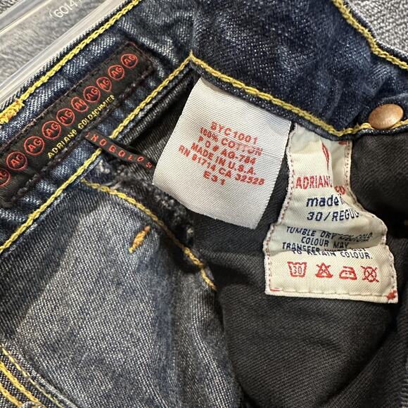 AG Adriano Goldschmied Jeans Womens 30 The Cupid Made in USA Bootcut Flaw - Picture 4 of 15